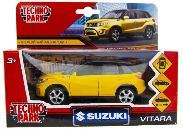 Автомодель Technopark Suzuki Vitara S 2015 (VITARA-12-GDBK) - Pampik - 10