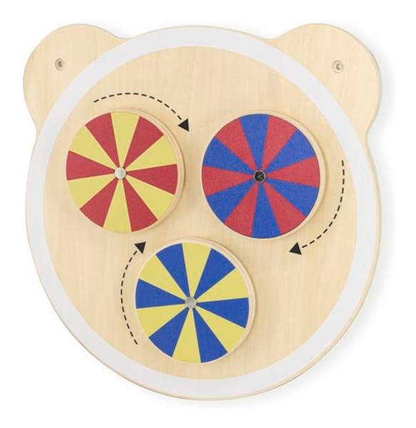 Бизиборд Viga Toys Мельницы и шестеренки (44553FSC) - Pampik