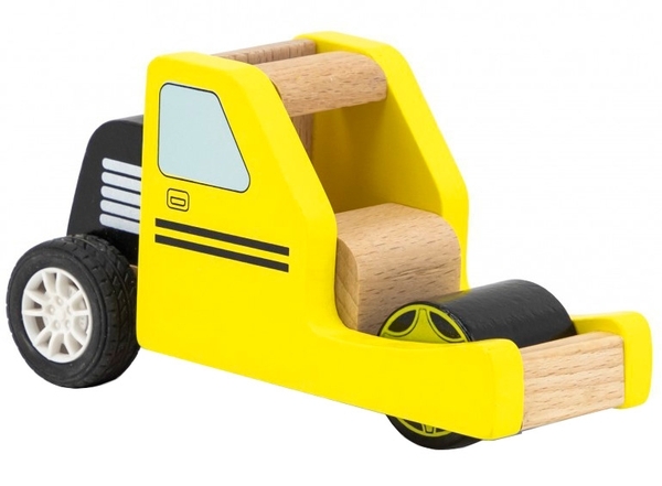 Дерев'яна машинка Viga Toys Дорожній каток (44518) - Pampik