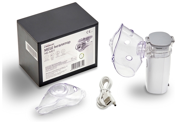 Ультразвуковой (МЕШ) ингалятор Heaco (NE-M01) - Pampik - 2
