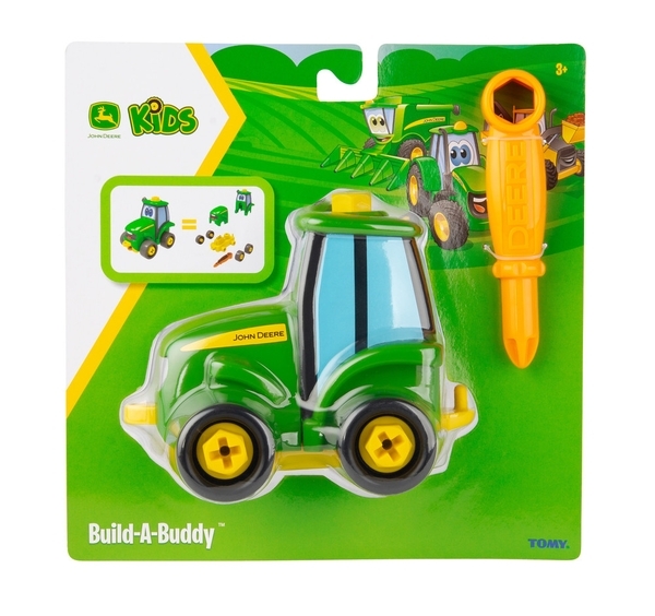 Конструктор John Deere Kids Збери трактор з викруткою (47208) - Pampik - 3