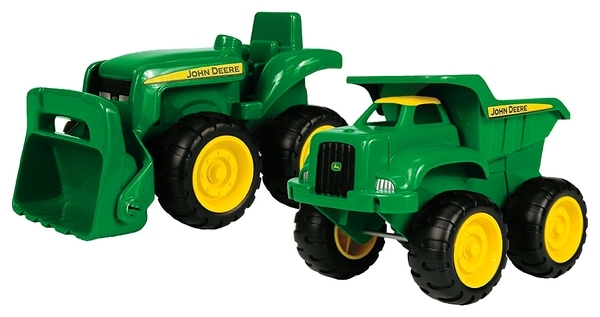 Іграшки для піску John Deere Kids Трактор і самоскид, 2 шт. (35874) - Pampik