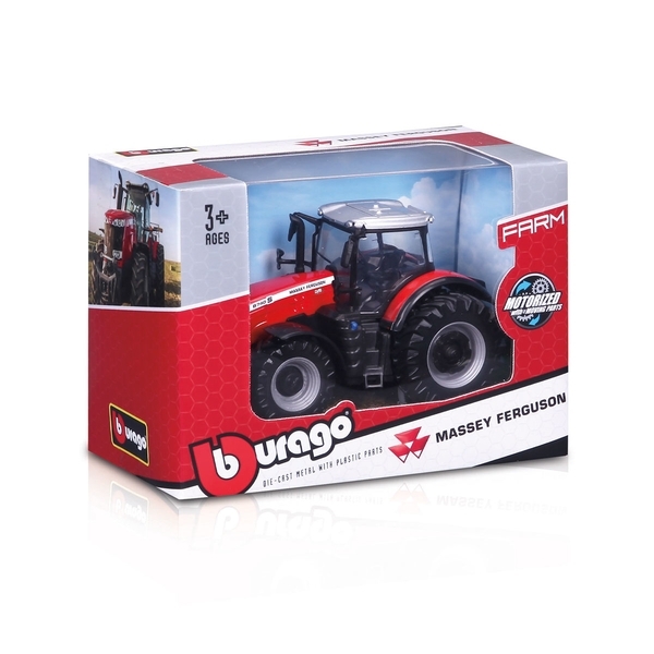Модель Bburago Трактор Massey Ferguson 8740S (18-31613) - Pampik - 3