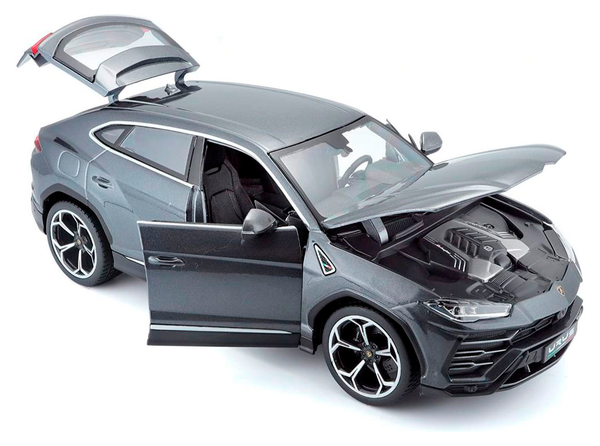 Автомодель Bburago Lamborghini Urus, серый (18-11042G) - Pampik - 4
