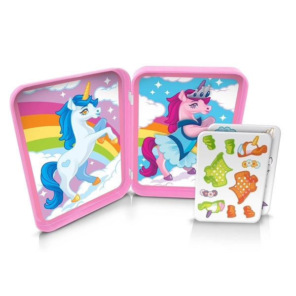 Магнітна гра YaGo Одягни єдинорога (40296) - Pampik - 2