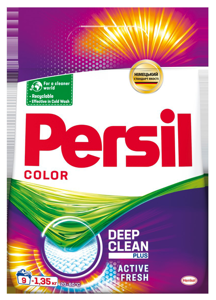Стиральный порошок Persil Color Свежесть от Silan, 1,35 кг - Pampik