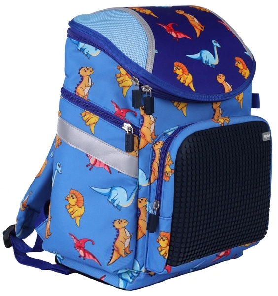 Рюкзак Upixel Super class school Dinosaur, синий (WY-A019M) - Pampik - 3
