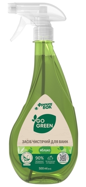 Средство для мытья ванной комнаты Фрекен Бок Яблоко, 500 мл - Pampik