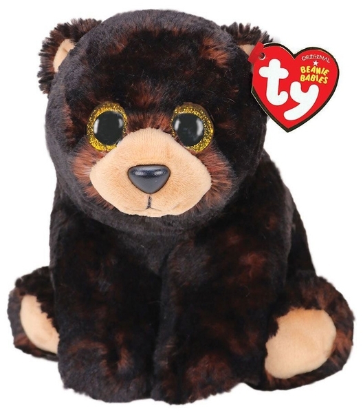 М'яка іграшка TY Beanie Babies Бурий ведмідь BEAR, 15 см (40170) - Pampik