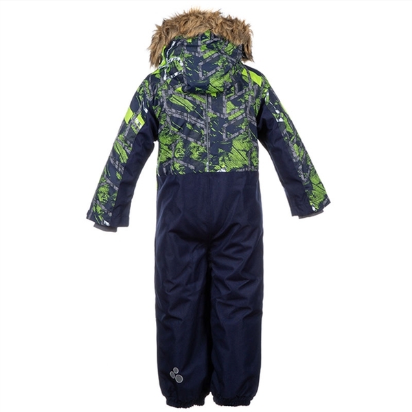 Комбінезон Huppa BRUCE, для хлопчиків, темно-синій з принтом, розмір 116 (82586) - Pampik - 2