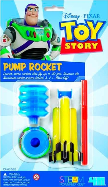 Сделай помповую ракету 4M Базз Лайтер Disney (00-06215) - Pampik