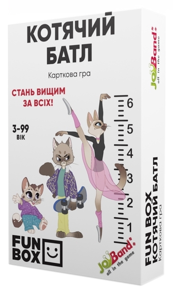 Настільна гра JoyBand FunBox Котячий батл (FB0003) - Pampik - 2
