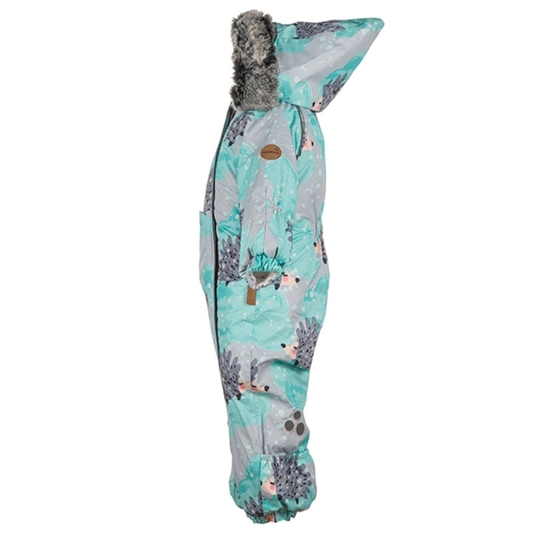 Детский комбинезон Huppa REGGIE 1, мята с принтом, размер 92 (83226) - Pampik - 3