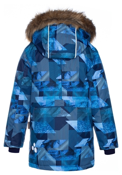 Куртка для мальчиков Huppa VESPER, р.110, темно-синий с принтом (17480030-92586-110) - Pampik - 3