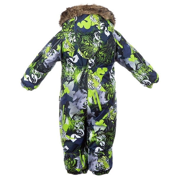 Детский комбинезон Huppa KEIRA, лайм с принтом, размер 92 (82847) - Pampik - 2