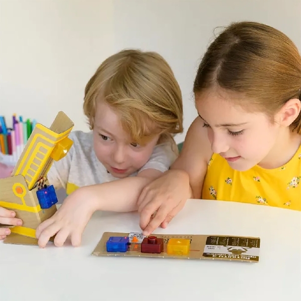 Науковий набір 4M Паперові схеми Світло і звук (00-03429) - Pampik - 5