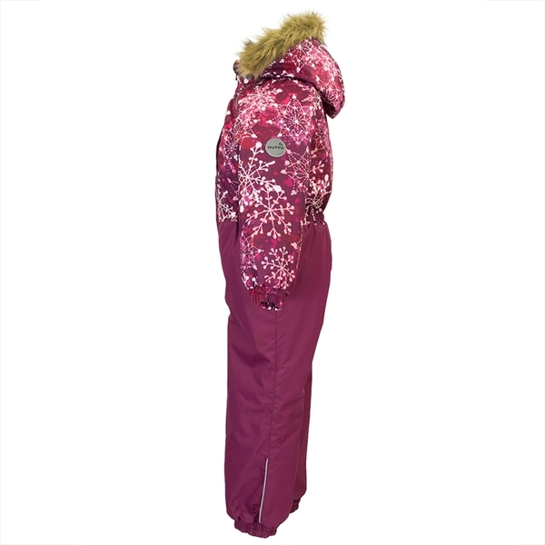 Детский комбинезон Huppa WILLY, бордовый с принтом, размер 92 (82034) - Pampik - 2