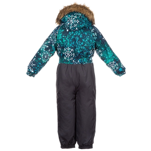 Дитячий комбінезон Huppa WILLY, бірюзово-зелений з принтом / темно-сірий, розмір 116 (82066) - Pampik - 3