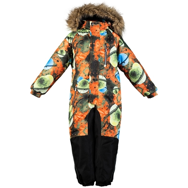 Дитячий комбінезон Huppa FENNO, помаранчевий з принтом, розмір 116 (82722) - Pampik