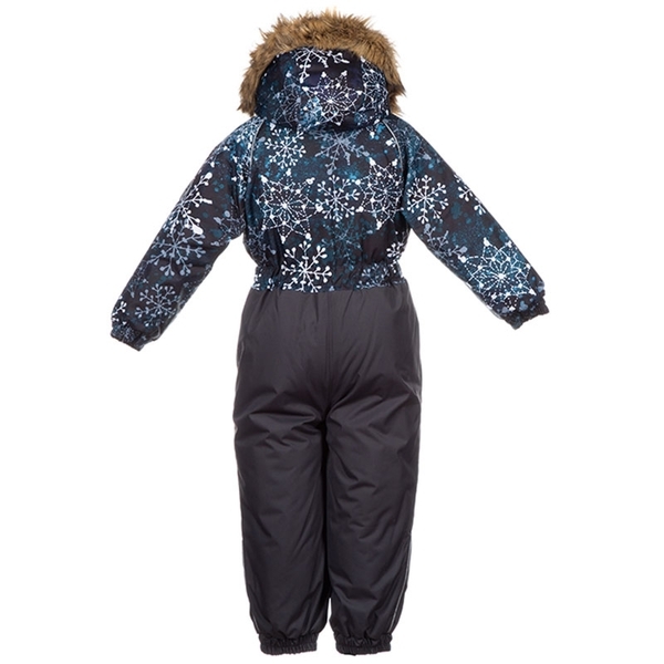 Дитячий комбінезон Huppa WILLY, темно-синій з принтом / темно-сірий, розмір 104 (82086) - Pampik - 3