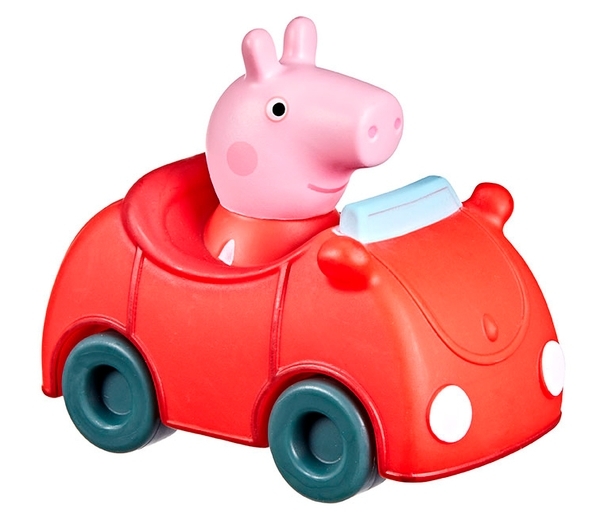 Міні-машинка Peppa Pig Пеппа в машині, червоний (F2522) - Pampik