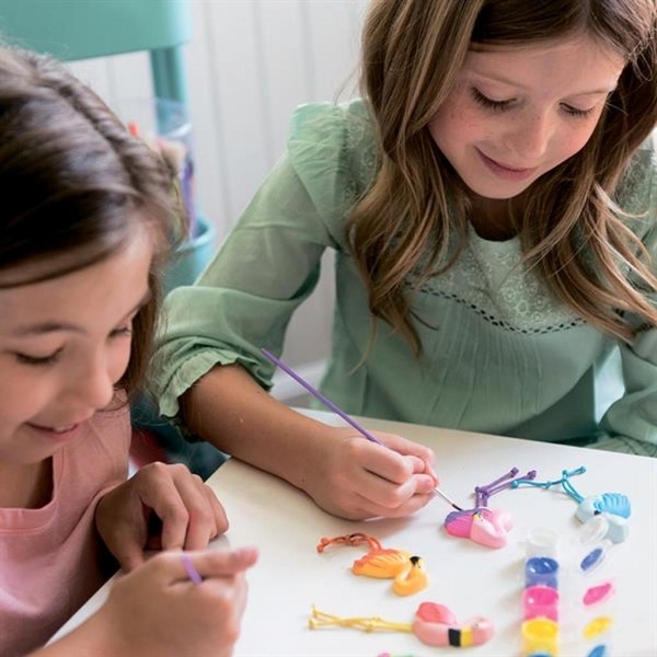 Набір 4M для створення магнітів з гіпсу Фламінго (00-04736) - Pampik - 4