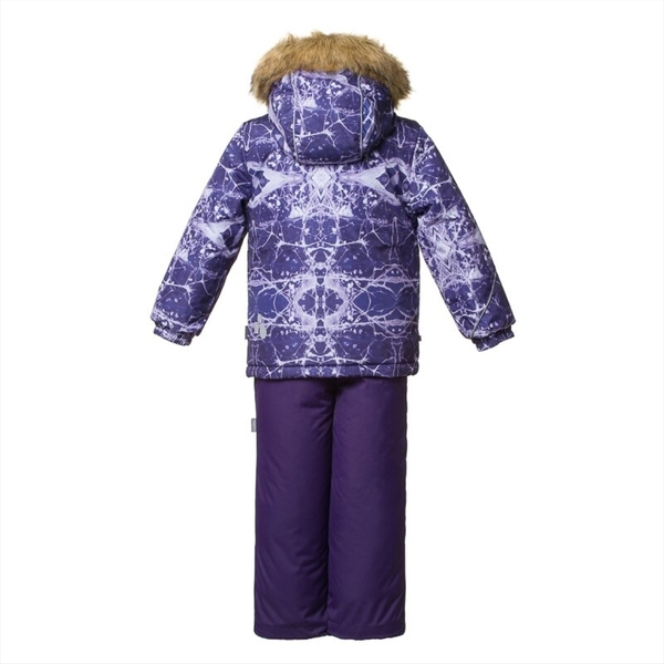 Дитячий комплект Huppa DANTE 1, темно-лілoвий з принтом / темно-лілoвий, розмір 110 (73373) - Pampik - 2