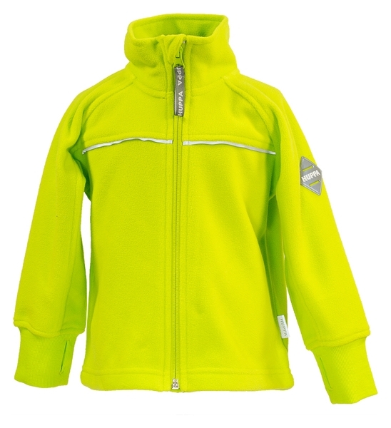Флісовий жакет Huppa BENNIE, р.86, лайм (15610000-00047-086) - Pampik