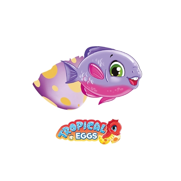 Игрушка-сюрприз #sbabam Растущая игрушка в яйце Tropical Eggs Жители тропических морей, 13 шт. (77/CN-2020-CDU) - Pampik - 5