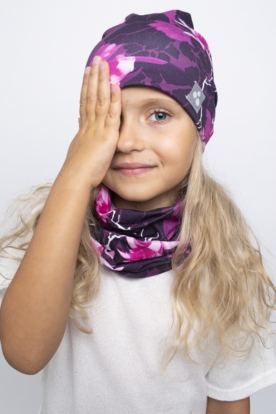 Шапка Huppa JONAH, р.XS, бордовий (88430000-94334-0XS) - Pampik - 2