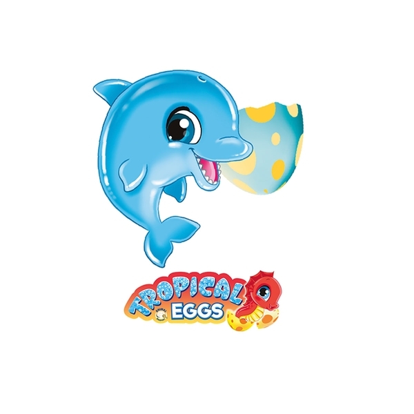 Іграшка-сюрприз #sbabam Зростаюча іграшка в яйці Tropical Eggs Жителі тропічних морів, в асортименті (77 / CN-2020) - Pampik - 6