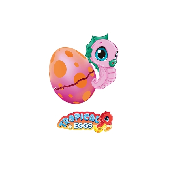 Іграшка-сюрприз #sbabam Зростаюча іграшка в яйці Tropical Eggs Жителі тропічних морів, в асортименті (77 / CN-2020) - Pampik - 14