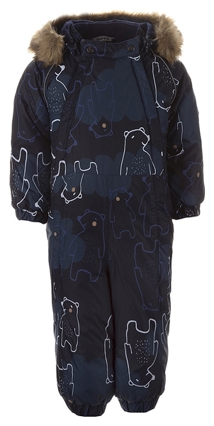 Комбінезон Huppa KEIRA, р.80, темно-синій (31920030-03386-080) - Pampik