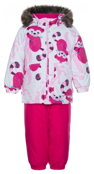 Комплект Huppa AVERY, р.92, белый/фуксия (41780030-93420-092) - Pampik