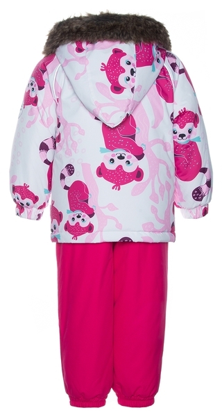 Комплект Huppa AVERY, р.80, білий/фуксія (41780030-93420-080) - Pampik - 3