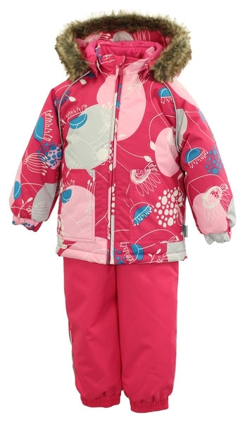 Комплект Huppa AVERY, р.110, фуксия (41780030-94163-110) - Pampik