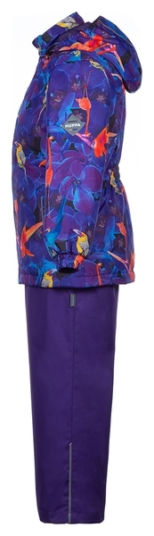 Комплект Huppa Yonne Lilac Pattern/Lilac, полиэстер, р.116, фиолетовый (41260014-91253-116) - Pampik - 2