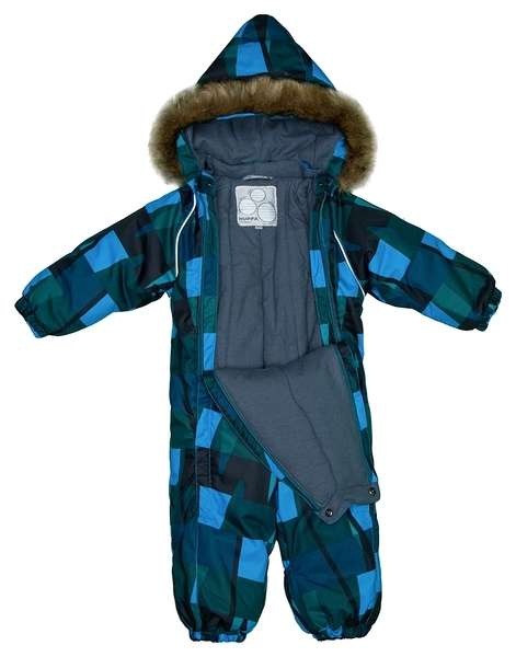 Комбінезон Huppa KEIRA, р.98, бірюзово-зелений (31920030-92766-098) - Pampik - 4