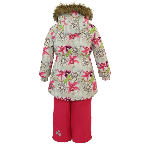 Комплект для девочек Huppa RENELY, белый с принтом/фуксия, размер 116 (81520) - Pampik - 4