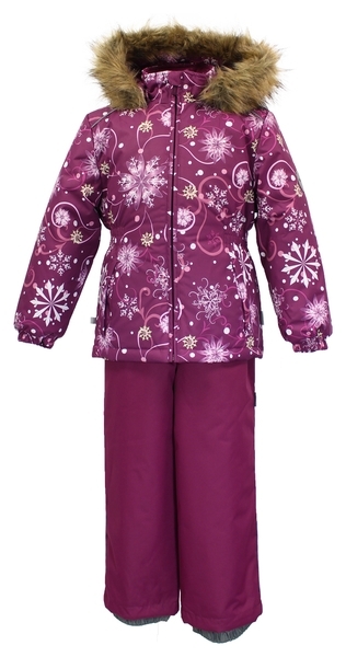 Комплект для девочек Huppa WONDER, р.116, бордовый (41950030-94234-116) - Pampik