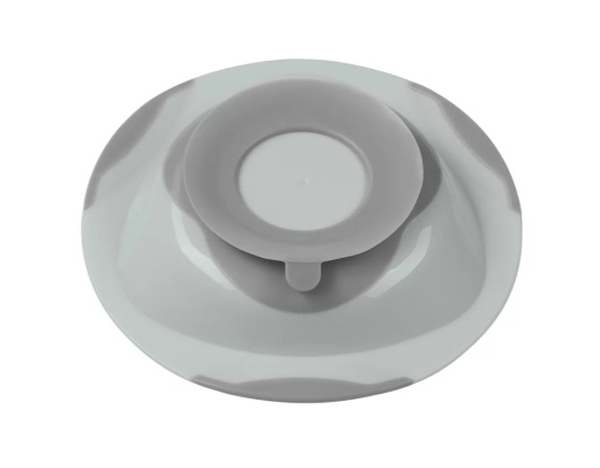 Тарелка на присоске BabyOno, серый (1062/03) - Pampik - 2