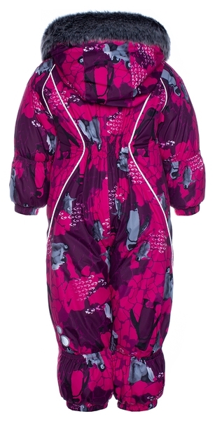 Комбинезон Huppa ORION, р.80, фуксия (36300030-93663-080) - Pampik - 3