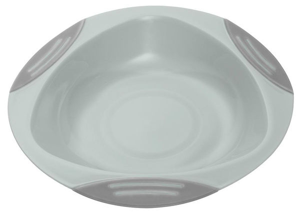 Тарелка на присоске BabyOno, серый (1062/03) - Pampik