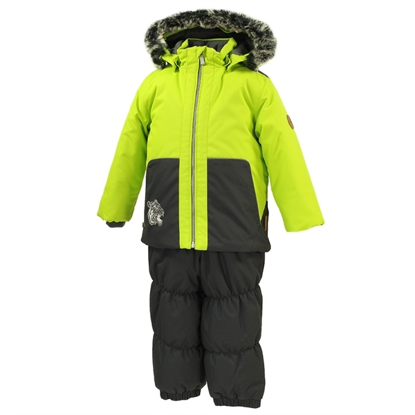 Комплект для мальчиков Huppa RUSSEL, лайм/тёмно-серый , размер 92( 00147) - Pampik