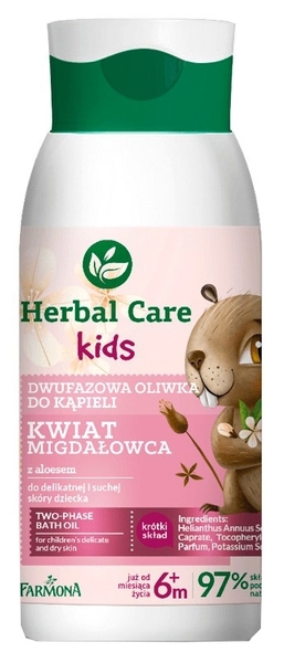 Двофазне масло Farmona Herbal Care Kids для ванни, 300 мл - Pampik