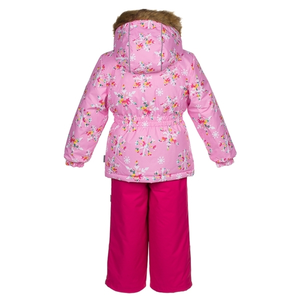 Комплект для девочек Huppa WONDER, розовый с принтом/фуксия , размер 98 (71613) - Pampik - 2
