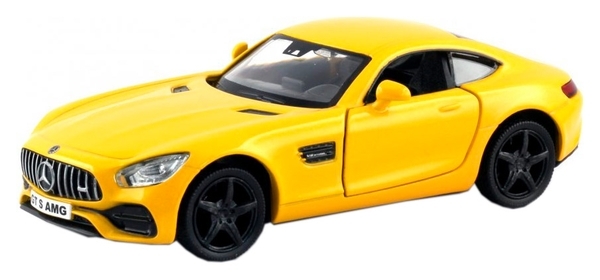 Автомодель Uni-Fortune Mercedes Benz AMG GT S, жовтий (554988) - Pampik