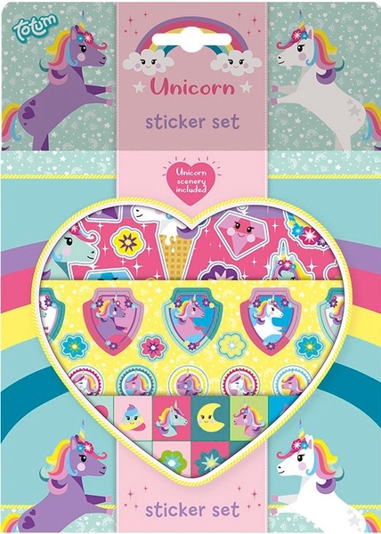 Набор наклеек Totum Единорог (071384) - Pampik