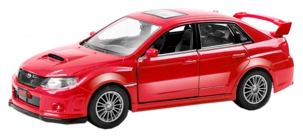 Автомодель Uni-Fortune Subaru WRX STI, красный (554009) - Pampik