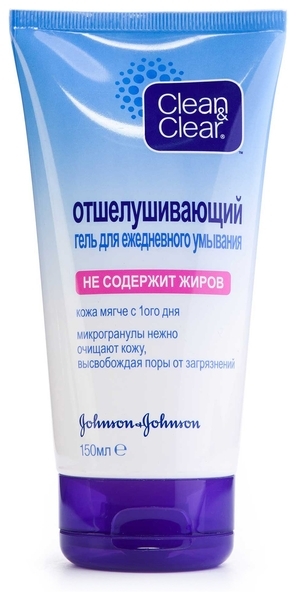 Отшелушивающий гель для ежедневного умывания Clean & Clear, 150 мл - Pampik - 2